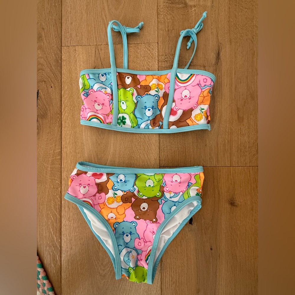 Care Bears Print Swim Suit 4/5